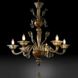 Eboli Murano Chandelier