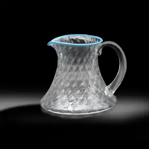 Eleganza Trasparenza Caraffa svasata con manico