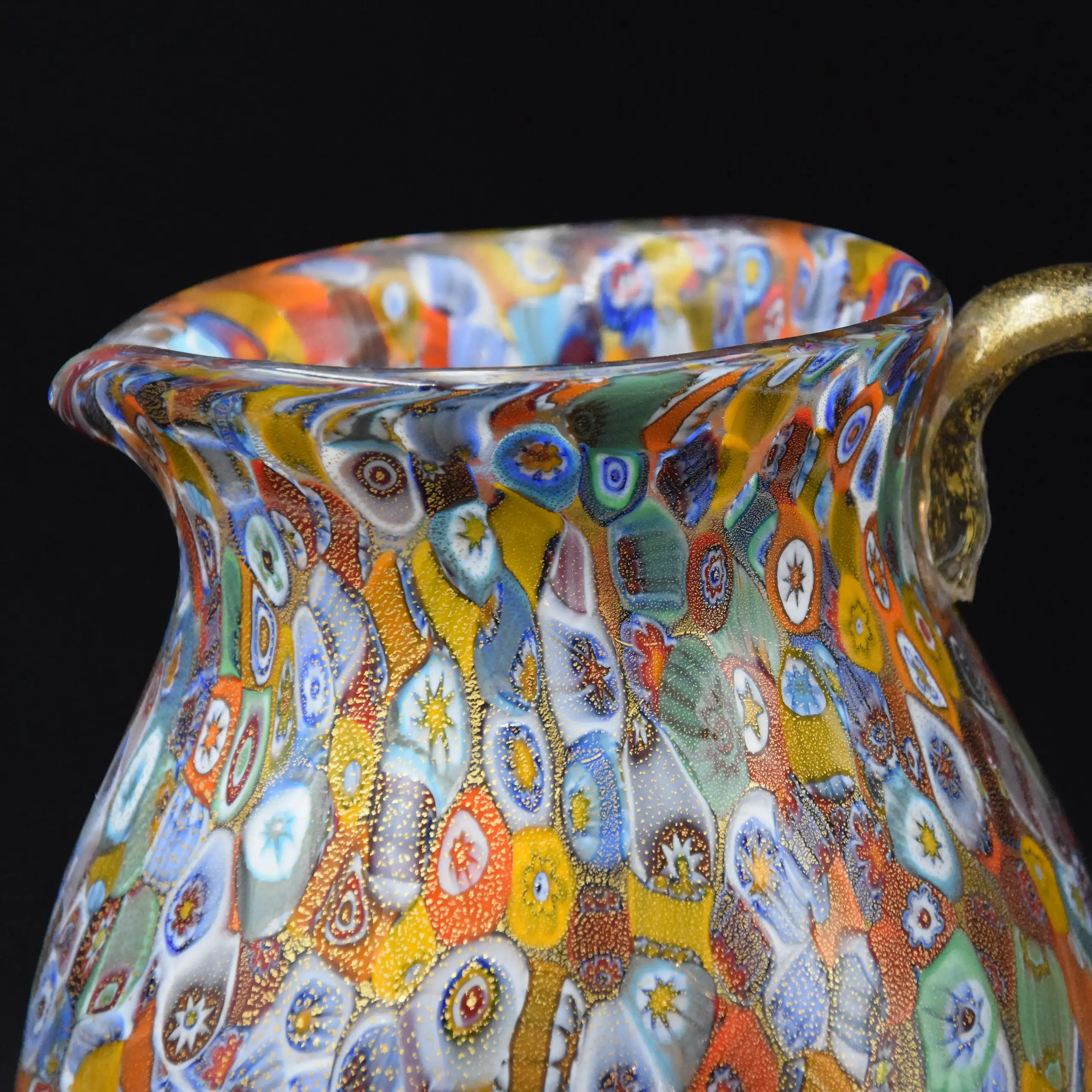 Murrine Oro Carafe with handle - image 4