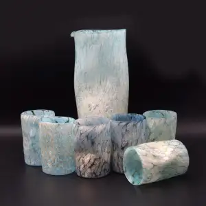 Murrine Oro Irregolare Caraffa senza manico